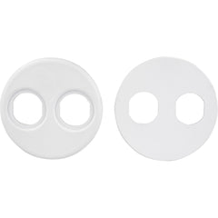 84470Sea-Dog 4" Gauge Power Socket Adapter Mounting Plate - White