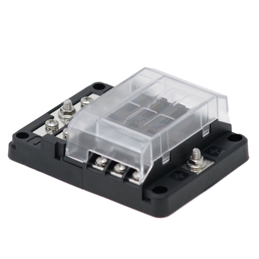 Egis RT Fuse Block 6 Position w/Ground LED Indication