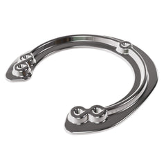 Mate Series Stainless Steel Rod Cup Holder Threaded Backing Plate