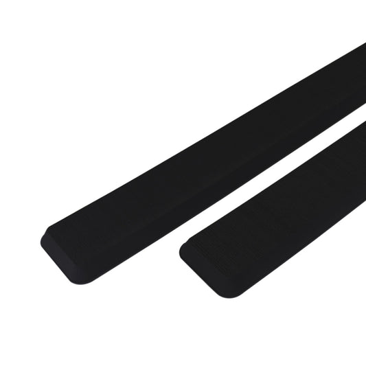 SeaDek Cockpit Coaming Bolster Set (2) - 4" x 39" 20mm Thick - Black w/Brushed Texture