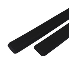 SeaDek Cockpit Coaming Bolster Set (2) - 4" x 39" 20mm Thick - Black w/Brushed Texture