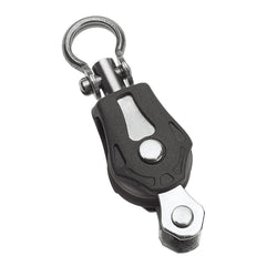 Barton Marine Size 0 20mm Plain Bearing Pulley Block Single Swivel Becket