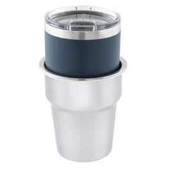 Whitecap Extra Large Stainless Steel Flush Cupholder