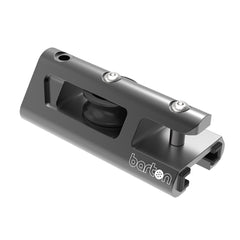 Barton 32mm End Stop Becket Genoa Car Track - Black