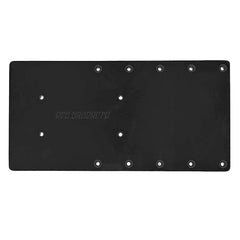 Sea Brackets 16" Straight Trolling Motor Plate f/Garmin Kraken - Black