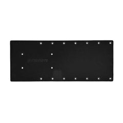 Sea Brackets 18" Straight Trolling Motor Plate f/Garmin Kraken - Black
