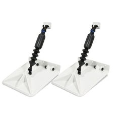 Smart Tabs SX Trim Tabs by Lectrotab 9.5 x 10 f/12'-16 Boat w/40 - 80HP - White