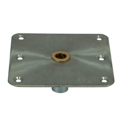 Springfield KingPin Standard Square Steel Base w/Brass - 7"x7"