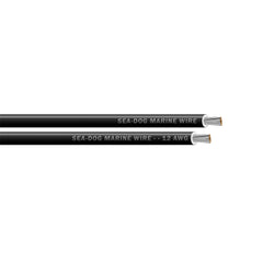 Sea-Dog 12 AWG Black Primary Wire - 25'