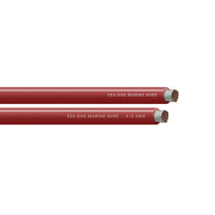 Sea-Dog 4/0 AWG Red Battery Cable - 25'