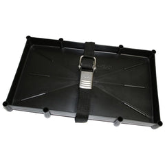 T-H Marine 27 Series Battery Holder Tray w/Stainless Buckled Strap