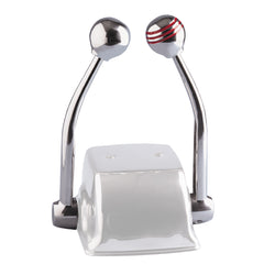 Schmitt Marine Standard Control Arm Set w/Red Throttle Knob Plain Shift Knob - Includes Arms Knobs Only