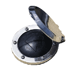Maxwell Foot Switch Cover - Stainless Steel