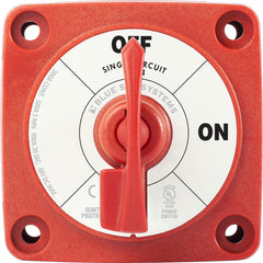 Blue Sea 6004 Single Circuit ON-OFF w/Locking Key - Red