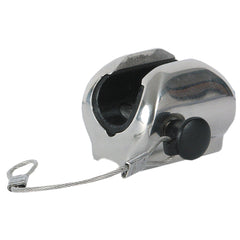 TACO Concave Deck Hinge w/Pin Lanyard - Fits 7/8" Tube