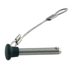 TACO Stainless Steel Pin Lanyard w/Plastic Knob