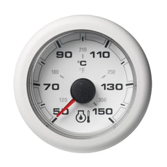 Veratron 52MM (2-1/16") OceanLink Engine Oil Temperature 150C/300F - White Dial Bezel