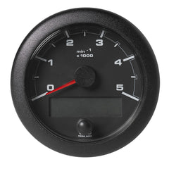 Veratron 3-3/8" (85MM) OceanLink NMEA 2000 Tachometer - 5000 RPM - Black Dial Bezel