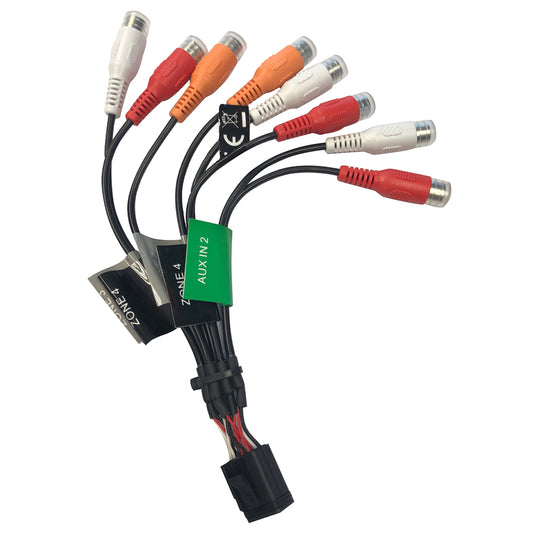 Fusion Wire Harness f/ MS-RA770 Stereo - Zone 3 4 (E Port-RCA)