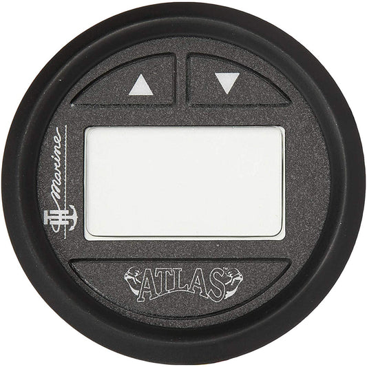 T-H Marine ATLAS Hydraulic Gauge Kit f/4" 8" ATLAS Jack Plate - Black Bezel