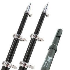TACO 20 Carbon Fiber Twist Lock Outrigger Poles f/GS-450, GS-500 GS-1000 Bases - Black