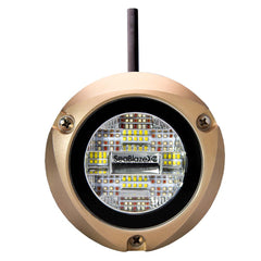 Lumitec Zambezi X2 Surface Mount Underwater Light - White Blue