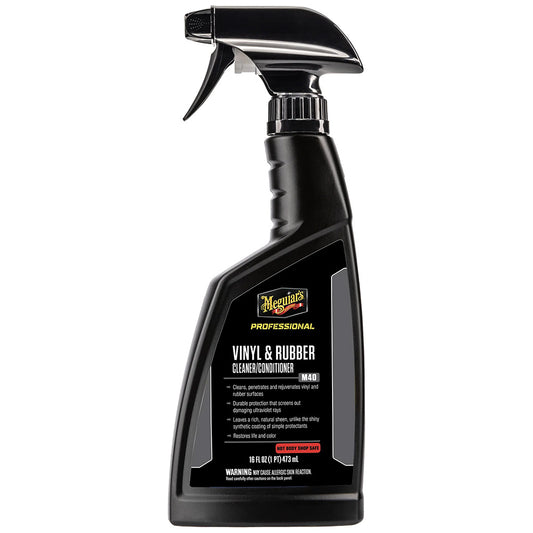 Meguiars M40 Mirror Glaze Vinyl Rubber Cleaner Conditioner - 16oz