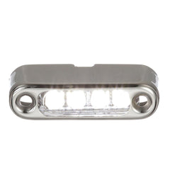 Attwood White LED Micro Light w/Stainless Steel Bezel Vertical Mount