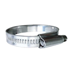 Trident Marine 316 SS Non-Perforated Worm Gear Hose Clamp - 15/32" Band - (5/8" 15/16") Clamping Range - 10-Pack - SAE Size 8