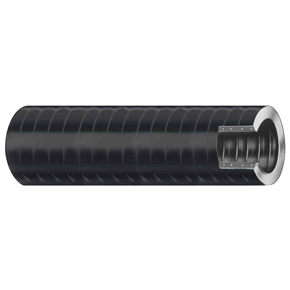 Trident Marine 1" x 50' Box VAC XHD Bilge  Live Well Hose Black - Soft Plasticizer Wall