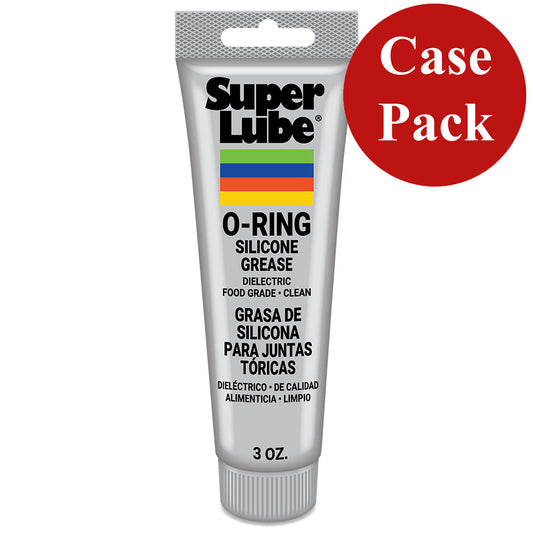 Super Lube O-Ring Silicone Grease - 3oz Tube *Case of 12 [93003-CASE]