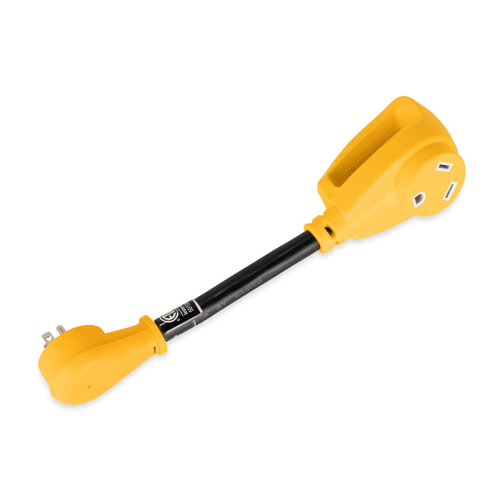 Camco Power Grip 12u0022 Dogbone 12u0022, 15AM/30AF, 125V/1875W, cETL