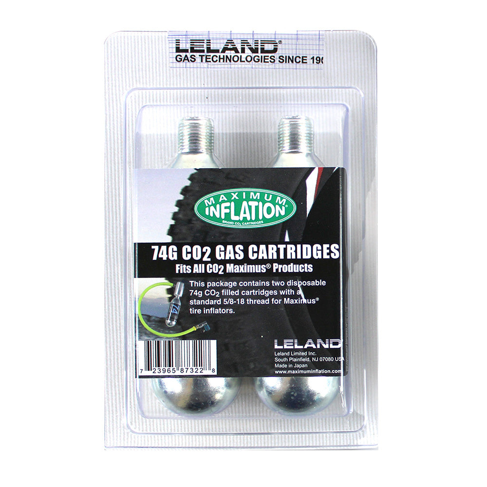Leland Maximum Inflations Maximus Instant Tire Refill Cartridges *2-Pack