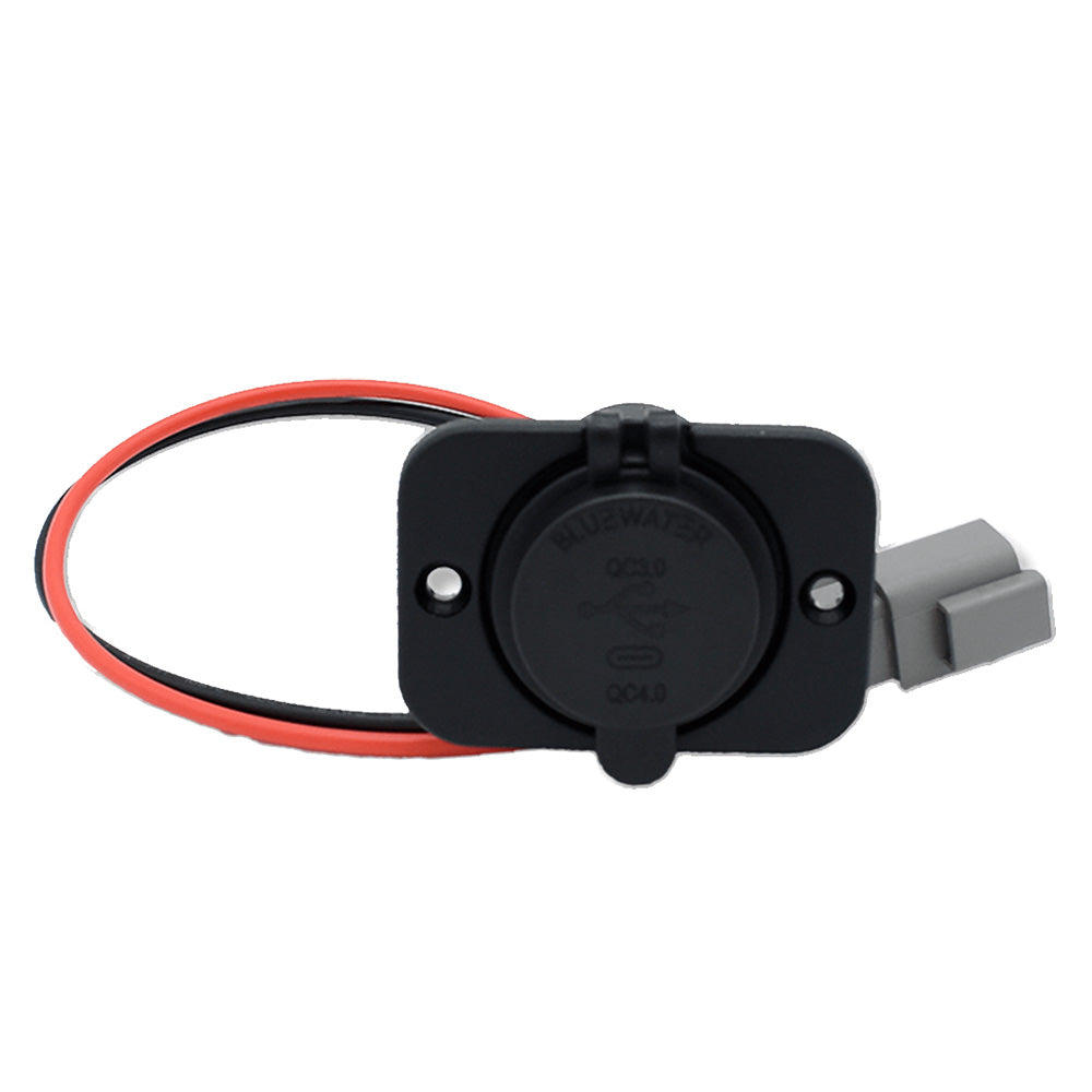 Bluewater USB/USB-C w/Deutsch Connector  Plate