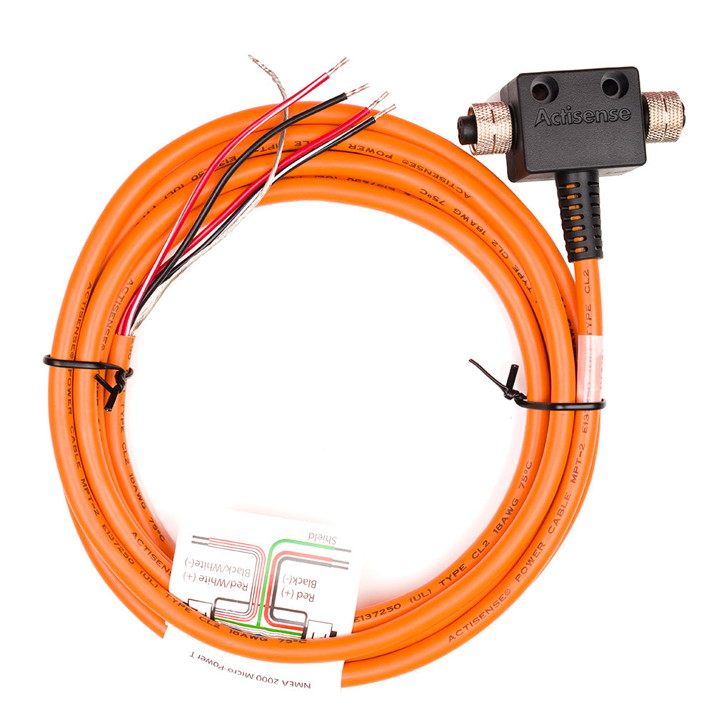Actisense NMEA2000 Micro T-Piece w/Female Connectors  3M UL Certified Cable