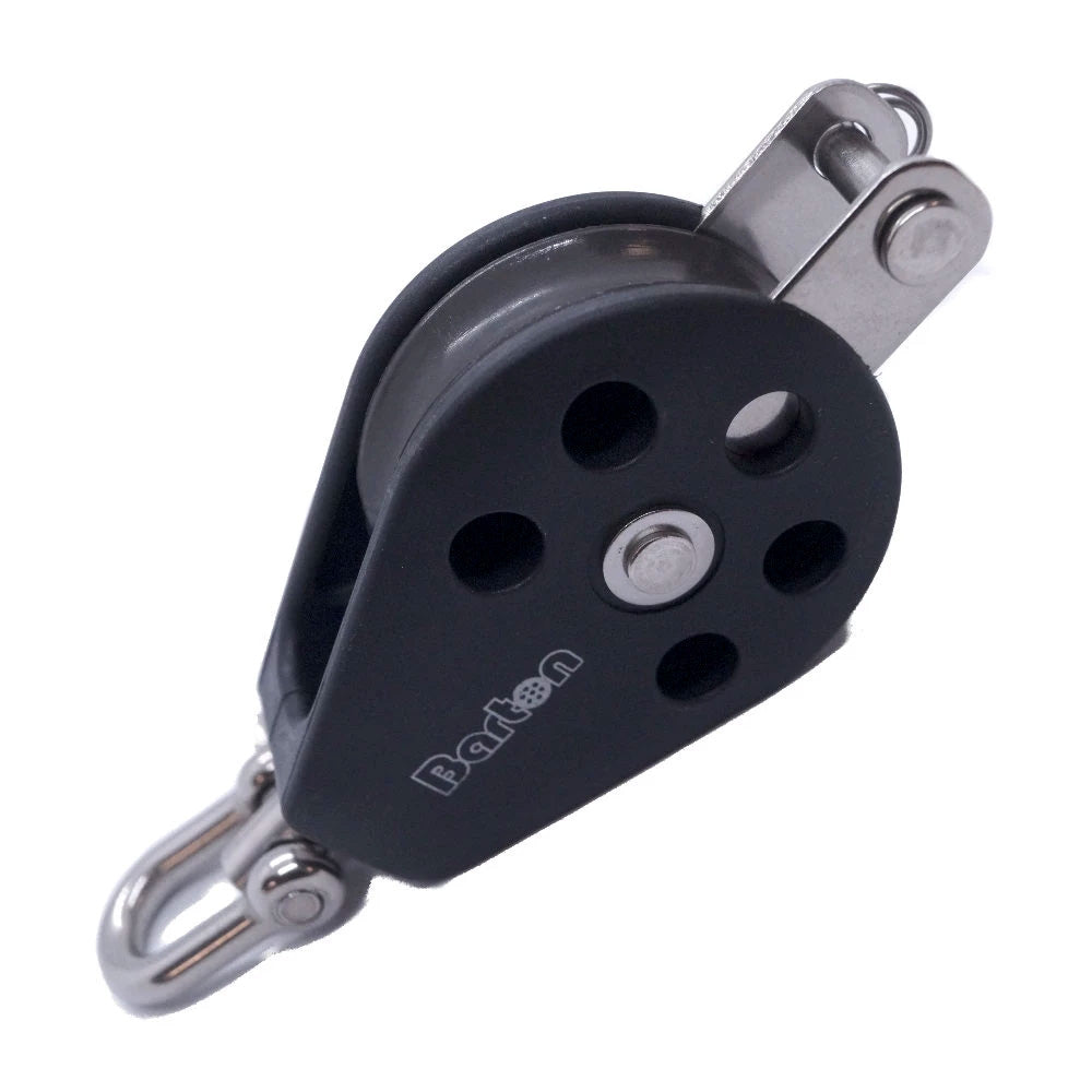 Barton Size 3 45mm Plain Bearing Pulley Block Single Swivel  Becket