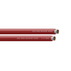 Sea-Dog 1/0 AWG Red Battery Cable - 25'