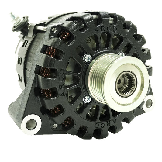 ARCO Marine Zeus A8000-48V 8kW Ford Transit Alternator w/Isolated Ground  K6 Pulley
