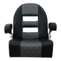 Springfield Console Helm Flip-Up - Black-Grey