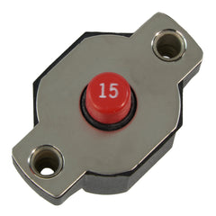 Egis 15A Push Button Circuit Breaker - Reset Only
