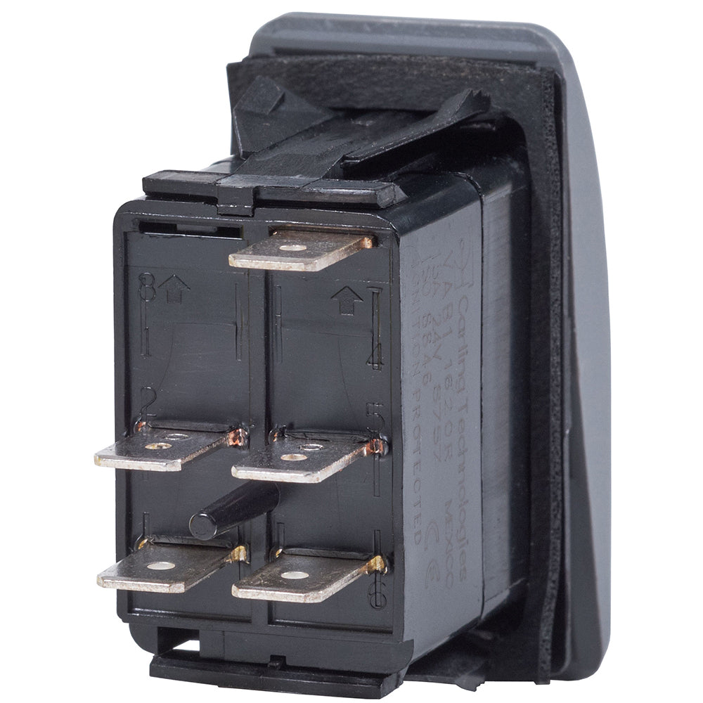 Blue Sea 8218 Water Resistant Contura III Switch - OFF-ON - Grey