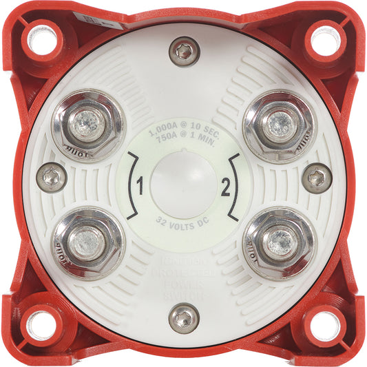 Blue Sea 5511e e-Series Dual Circuit Plus Battery Switch [5511E]