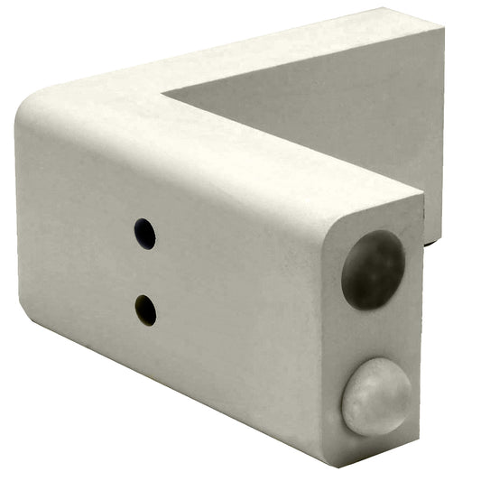 Dock Edge Dockorner Premium Foam Profile Large 9" Corner - Putty [DE1151F]