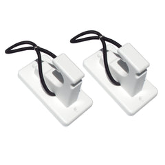 Deep Blue Marine Rod, Gaff, Brush  Dock Line Holder - Pair