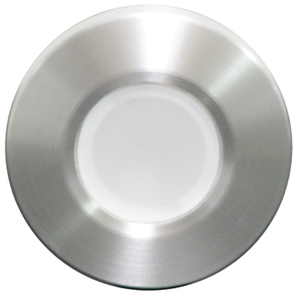 Lumitec Orbit Spectrum Flush Mount Down Light - Brushed Housing - White Dimming  Red/Blue Non-Dimming