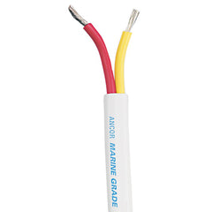 Ancor Safety Duplex Cable - 8/2 AWG - Red/Yellow - Flat - 100