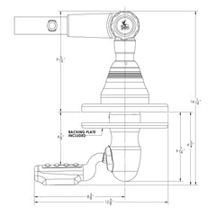 TACO Grand Slam 400 Outrigger Top Mount - Pair
