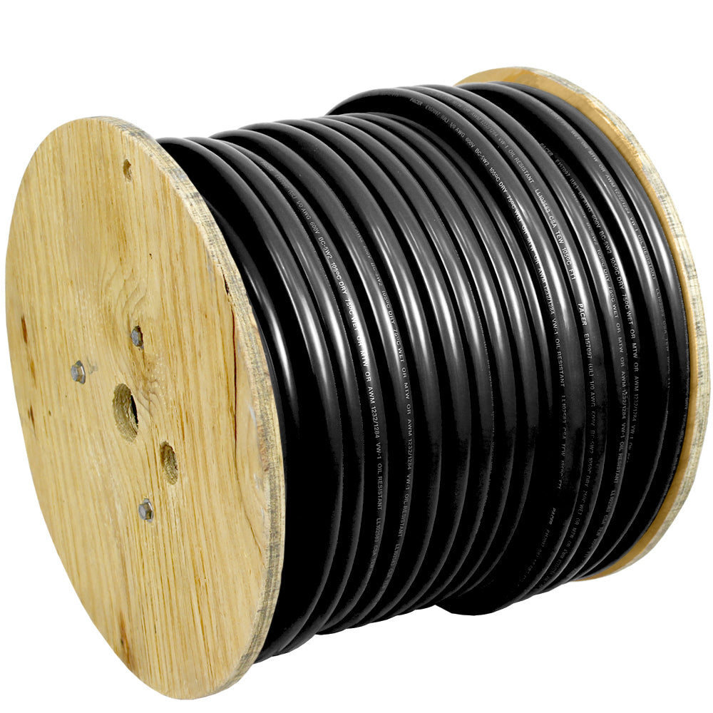 Pacer Black 2 AWG Battery Cable - 250