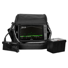 Garmin ECHOMAP UHD2 93SV LiveScope Plus Ice Fishing Bundle LI w/ECHOMAP UHD2 93sv, LiveScope Plus System  Lithium-ion Battery
